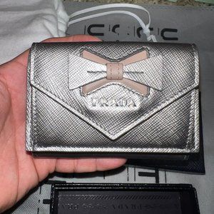 Prada Tri Fold Wallet - Womens